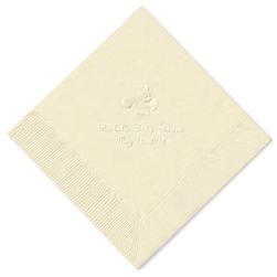 Forest Friends Embossed Napkin