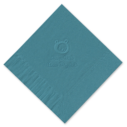 Hello Bear Embossed Napkin
