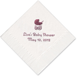 5th Avenue Pram Foil-Pressed Napkin