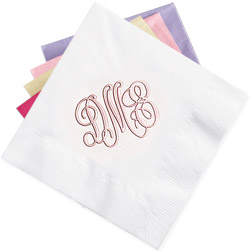 Classic Monogram Color Mist Pearl Napkin
